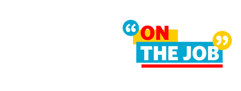 On the job podcast logo