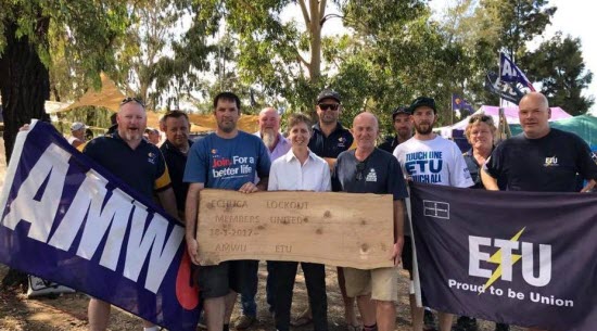AMWU ETU and ACTU Secretary