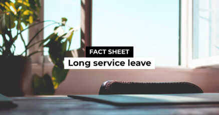 Factsheet Thumbnail: Long Service Leave NSW