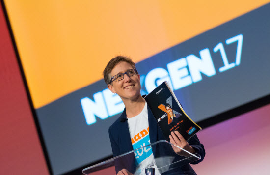 Sally McManus at NEXGEN17 Sally McManus at NEXGEN17