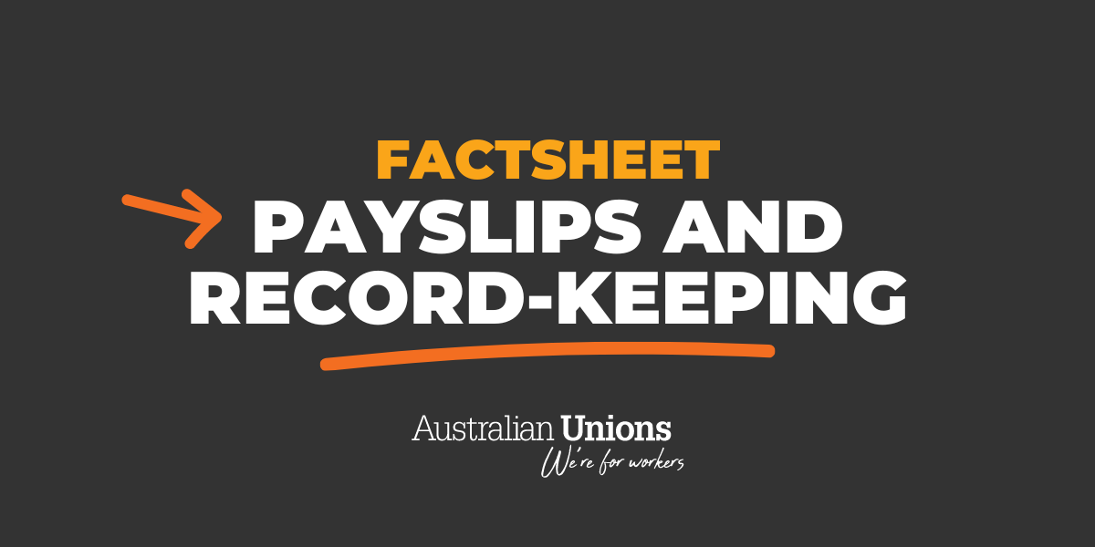 Payslips and Record-Keeping