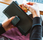 Wallet and credit card