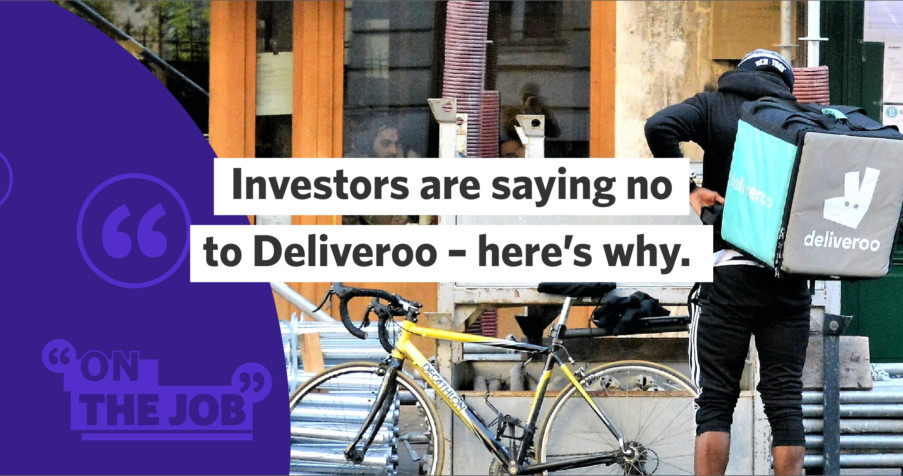 Post Thumbnail: Investors are saying no to Deliveroo – here’s why