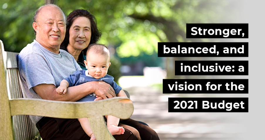 Post Thumbnail: Stronger, balanced, and inclusive: a vision for the 2021 Budget