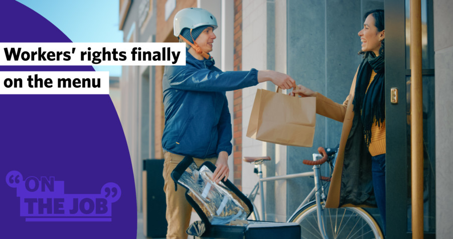 Post Thumbnail: Workers&rsquo; rights finally on the menu