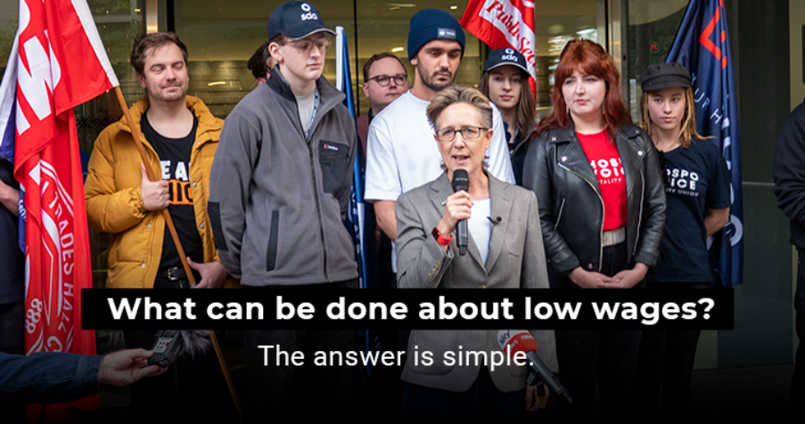 Post Thumbnail: What can be done about low wages? The answer is simple.