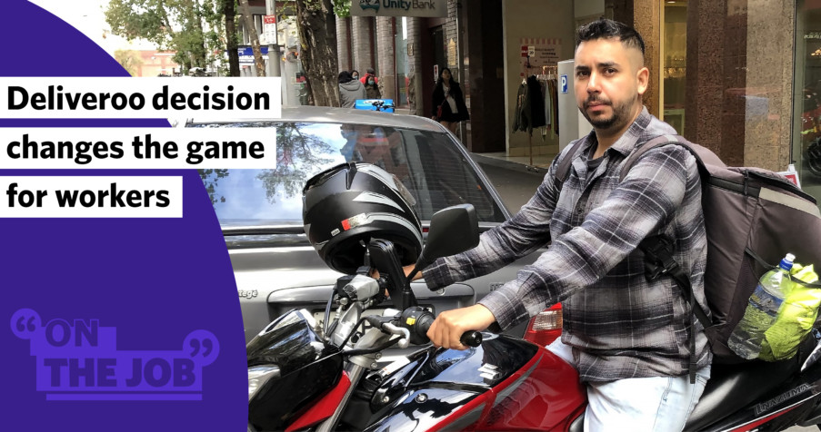 Post Thumbnail: Deliveroo decision changes the game for workers