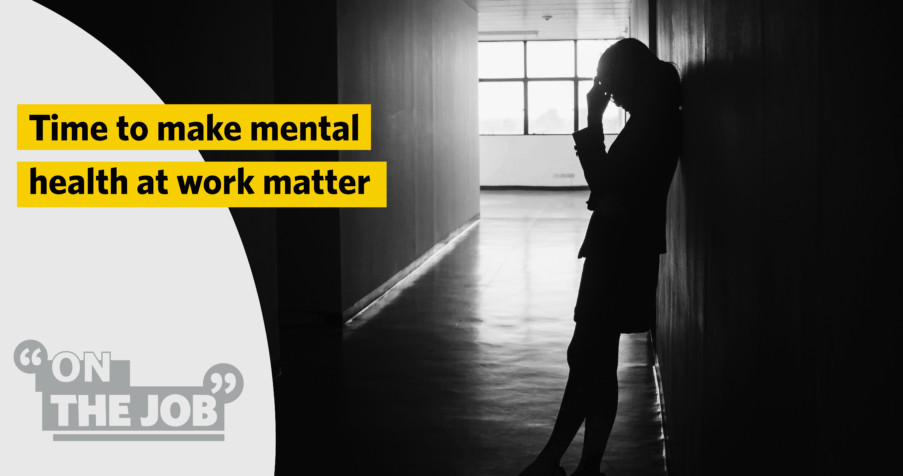 Post Thumbnail: Time to make mental health at work matter