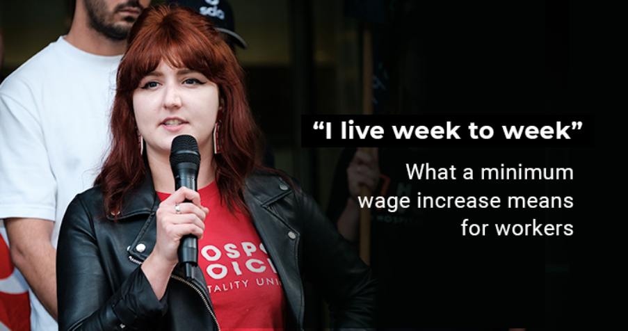 Post Thumbnail: “I live week to week”, what a minimum wage increase means for workers