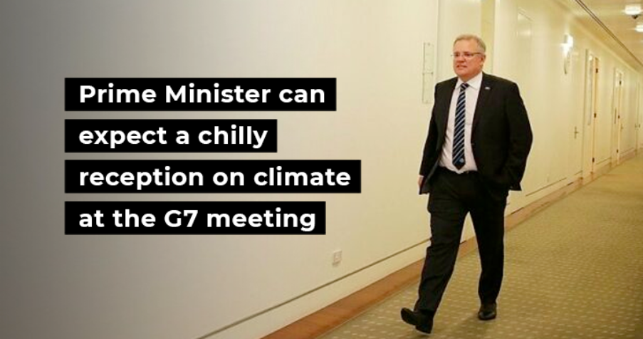 Post Thumbnail: Prime Minister can expect a chilly reception on climate at the G7 meeting