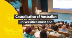 Casualisation of Australian universities must end