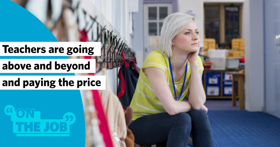 Post Thumbnail: Teachers are going above and beyond and paying the price