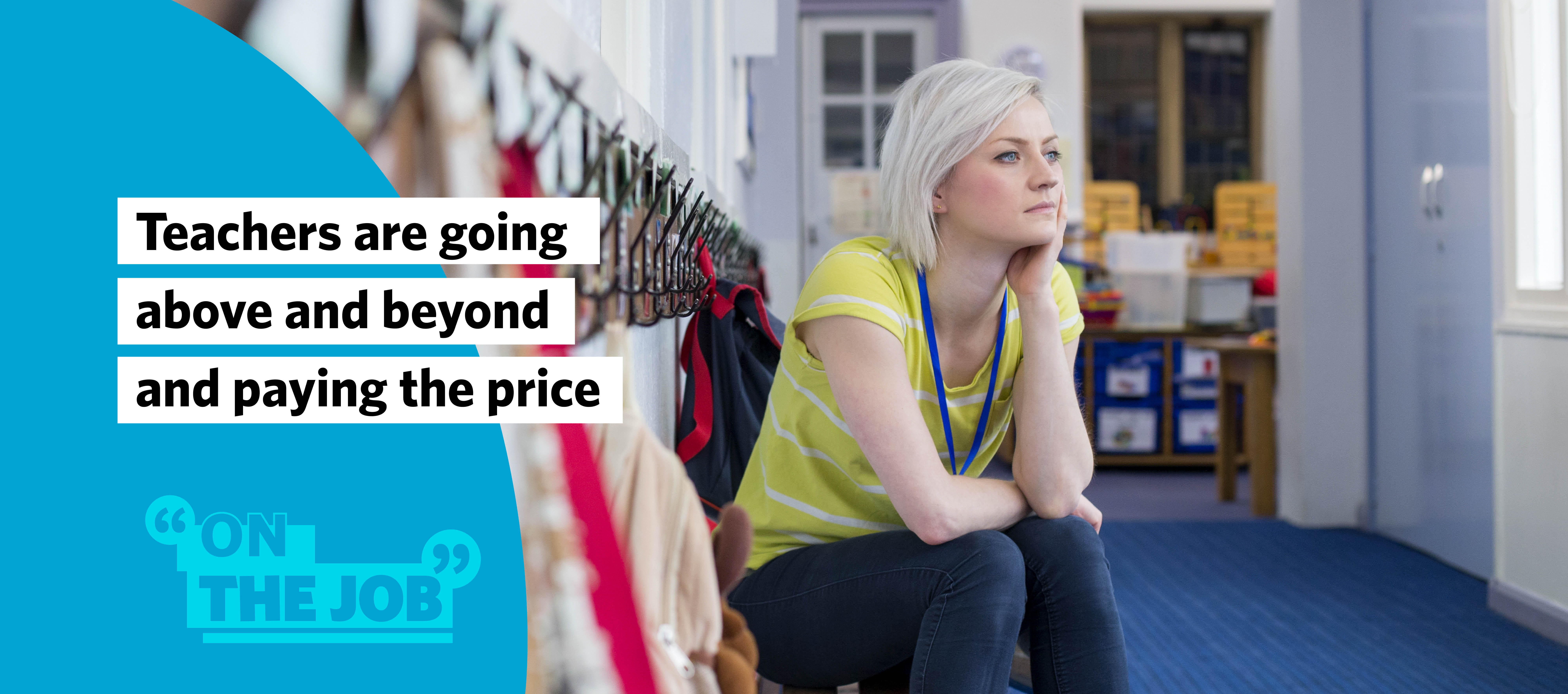 Teachers are going above and beyond and paying the price