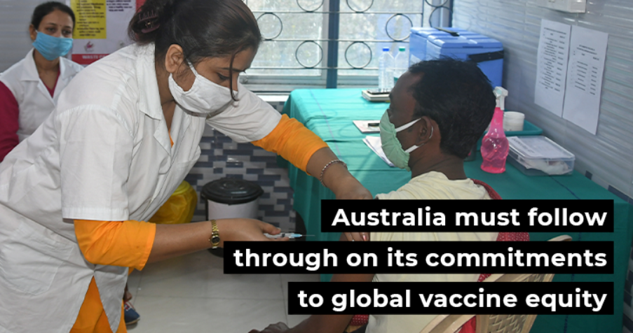 Post Thumbnail: Australia must follow through on its commitments to global vaccine equity