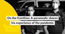 On the frontline: a paramedic shares his experience of the pandemic