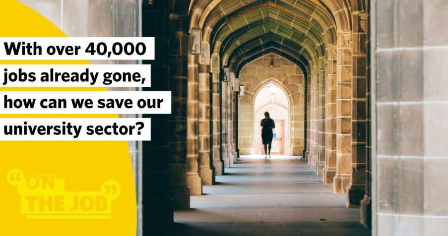 Post Thumbnail: With over 40,000 jobs already gone, how can we save our university sector?
