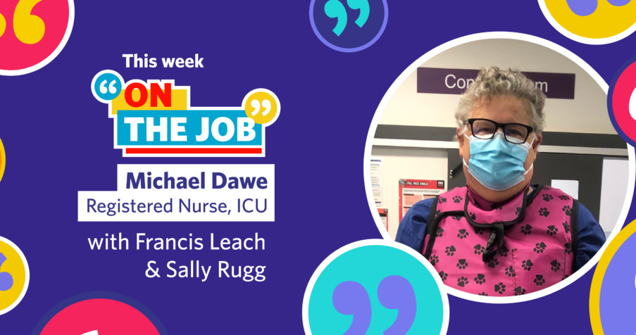 Post Thumbnail: On the frontline: Back in the ICU to help fight the pandemic