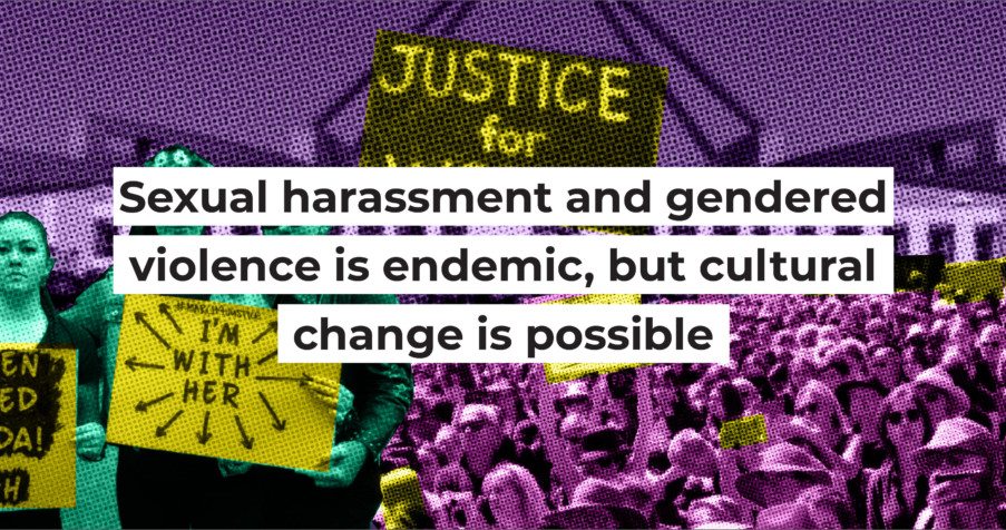 Post Thumbnail: Sexual harassment and gendered violence is endemic, but cultural change is possible