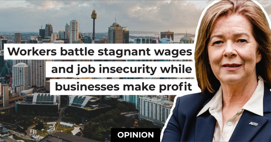 Post Thumbnail: Workers battle stagnant wages and job insecurity while businesses make a profit