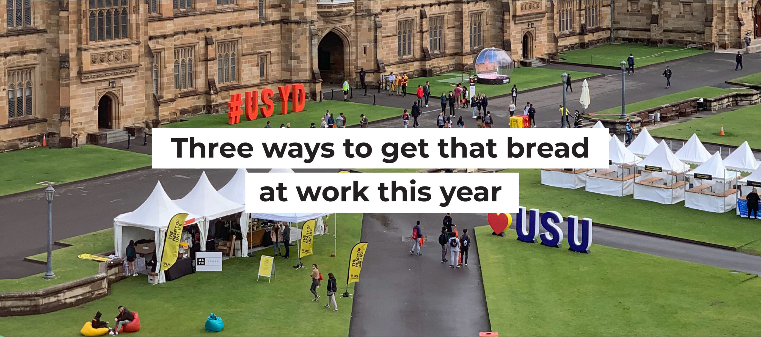 Three ways to get that bread at work this year