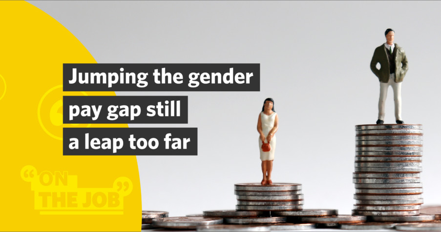Post Thumbnail: Jumping the gender pay gap still a leap too far