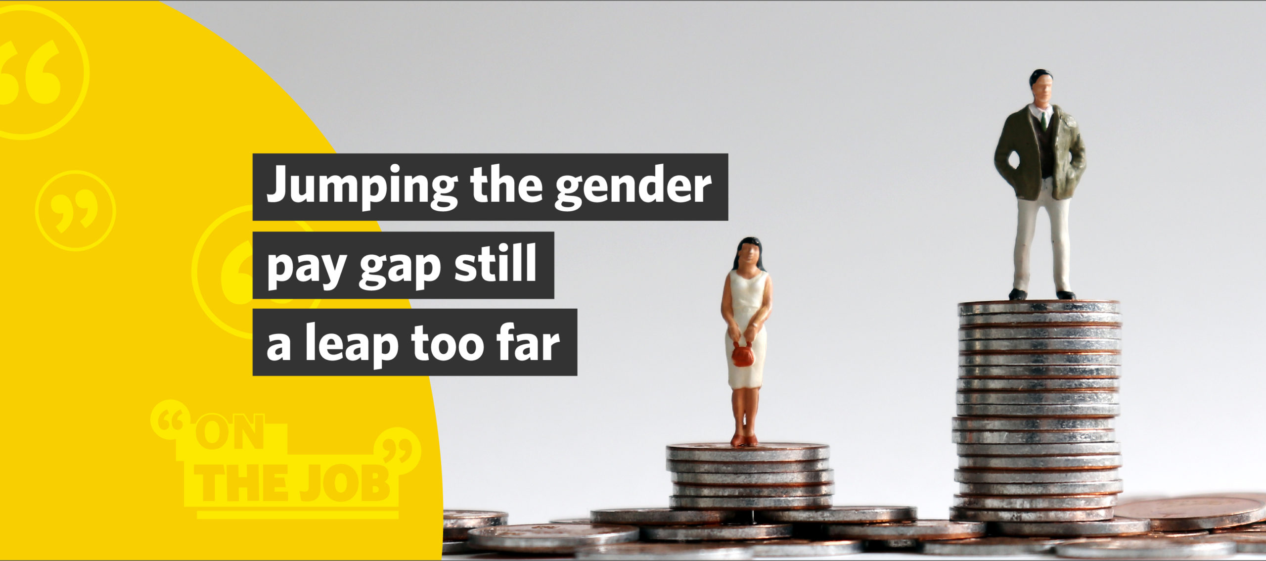 Jumping the gender pay gap still a leap too far