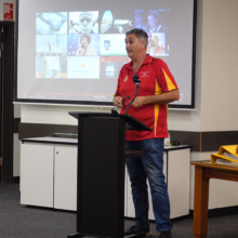 Keith McKenzie  -  ETU Queensland and Northern Territory branch President