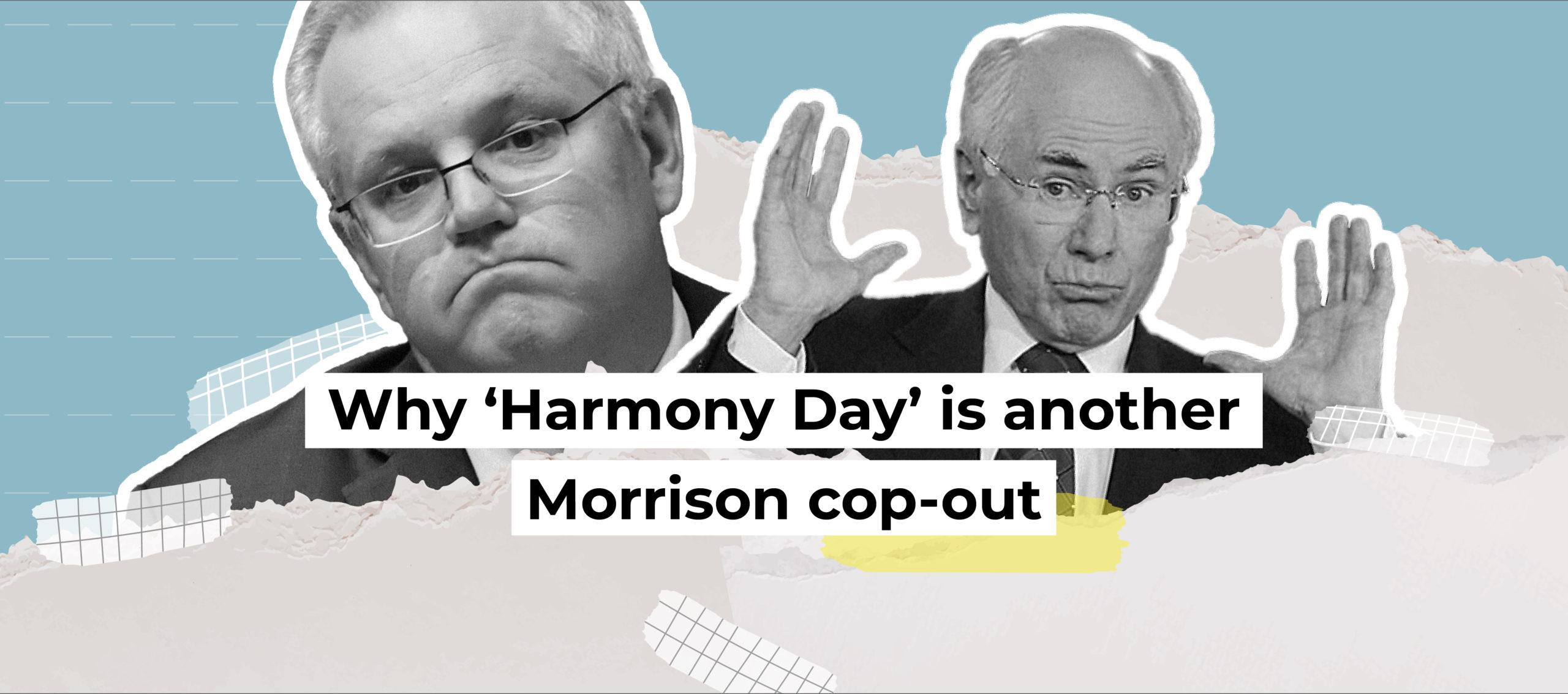 Why ‘Harmony Day’ is another Morrison cop-out