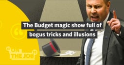 The Budget magic show full of bogus tricks and illusions