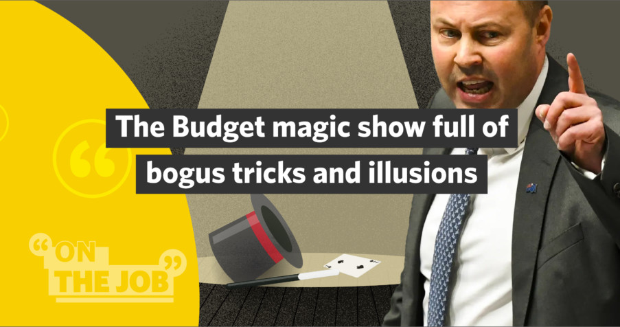 Post Thumbnail: The Budget magic show full of bogus tricks and illusions