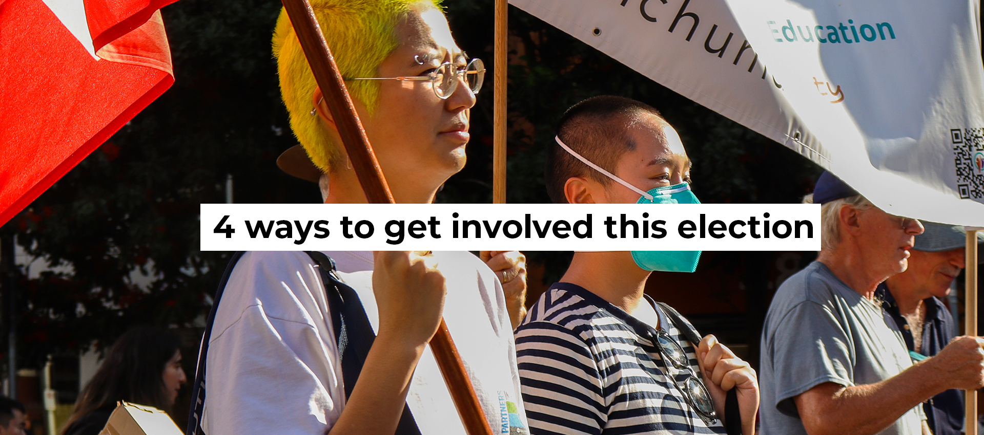 4 ways to get involved this election