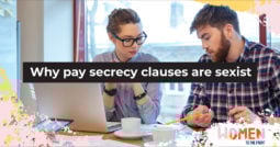 Why pay secrecy clauses are sexist