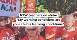 NSW teachers on strike: “My working conditions are your child’s learning conditions”