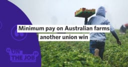 Minimum pay on Australian farms another union win