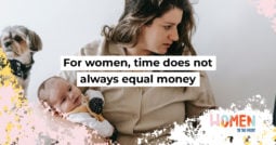 For women, time does not always equal money