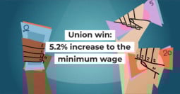 Union win: 5.2% increase to the minimum wage