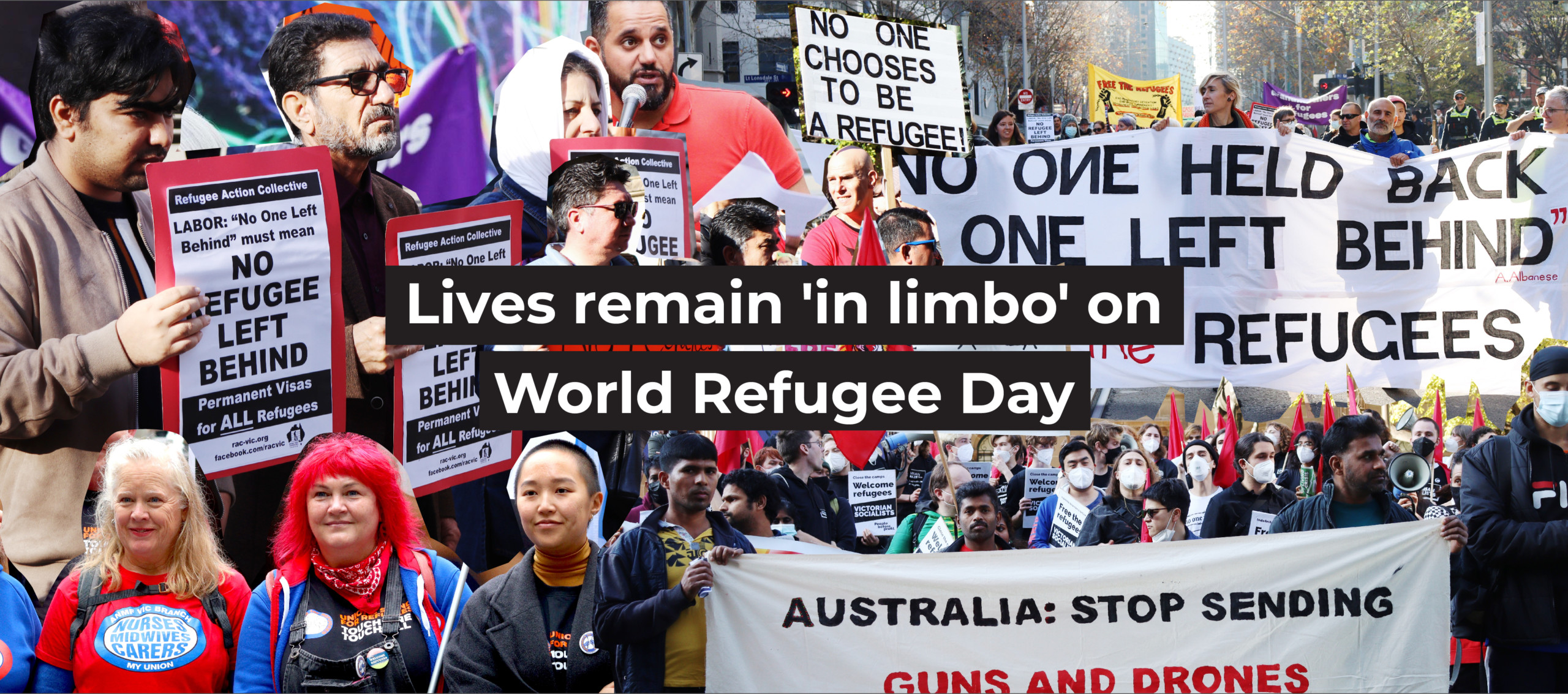 Lives remain ‘in limbo’ on World Refugee Day - Australian Unions