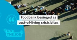 Foodbank besieged as cost-of-living crisis bites