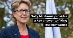 Sally McManus provides a key answer to fixing our low wages