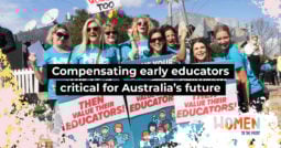 Compensating early educators critical for Australia’s future