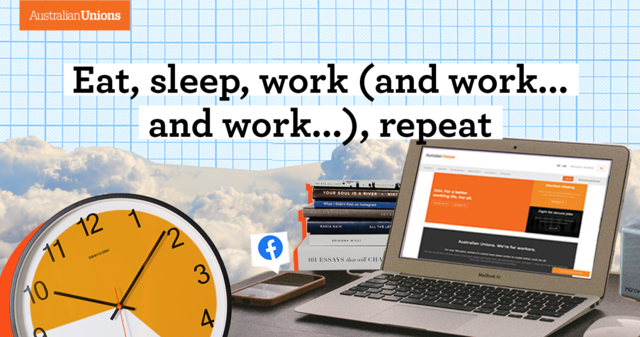 Post Thumbnail: Eat, sleep, work (and work&hellip; and work&hellip;), repeat