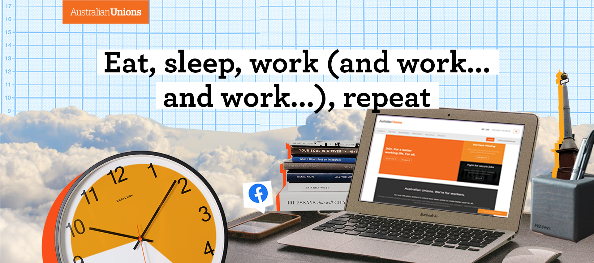 Eat, sleep, work (and work… and work…), repeat