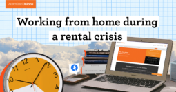 Working from home during a rental crisis