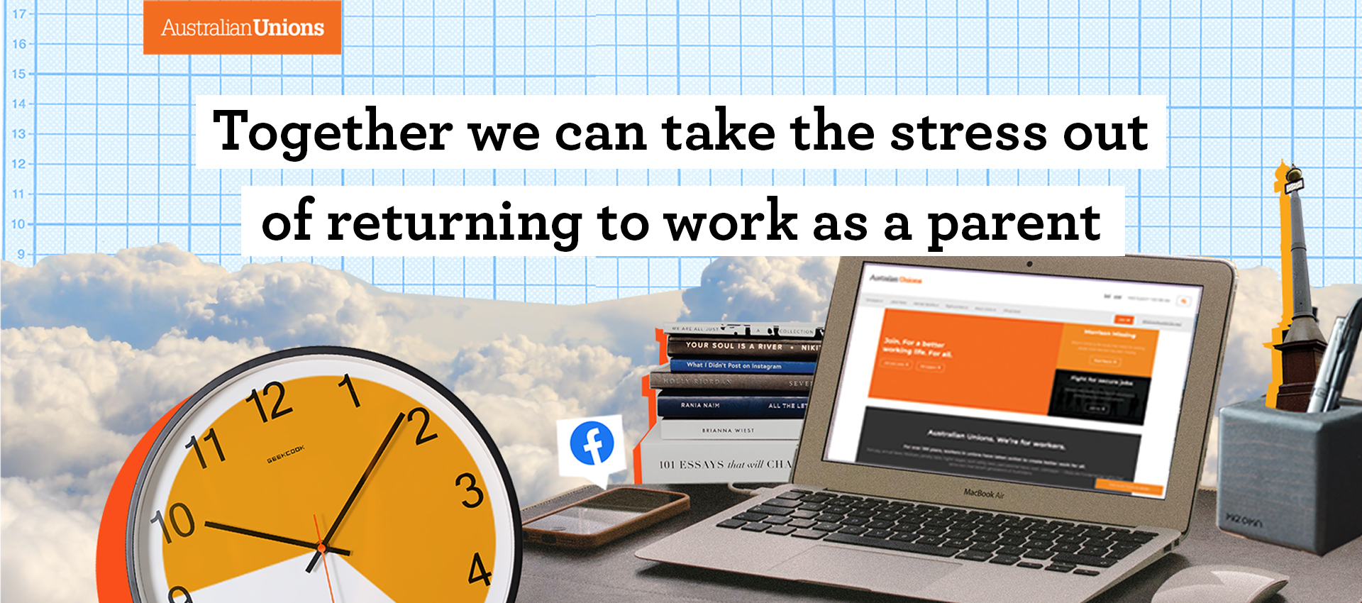 Together we can take the stress out of returning to work as a parent