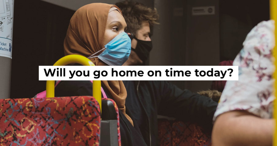 Post Thumbnail: Will you go home on time today?
