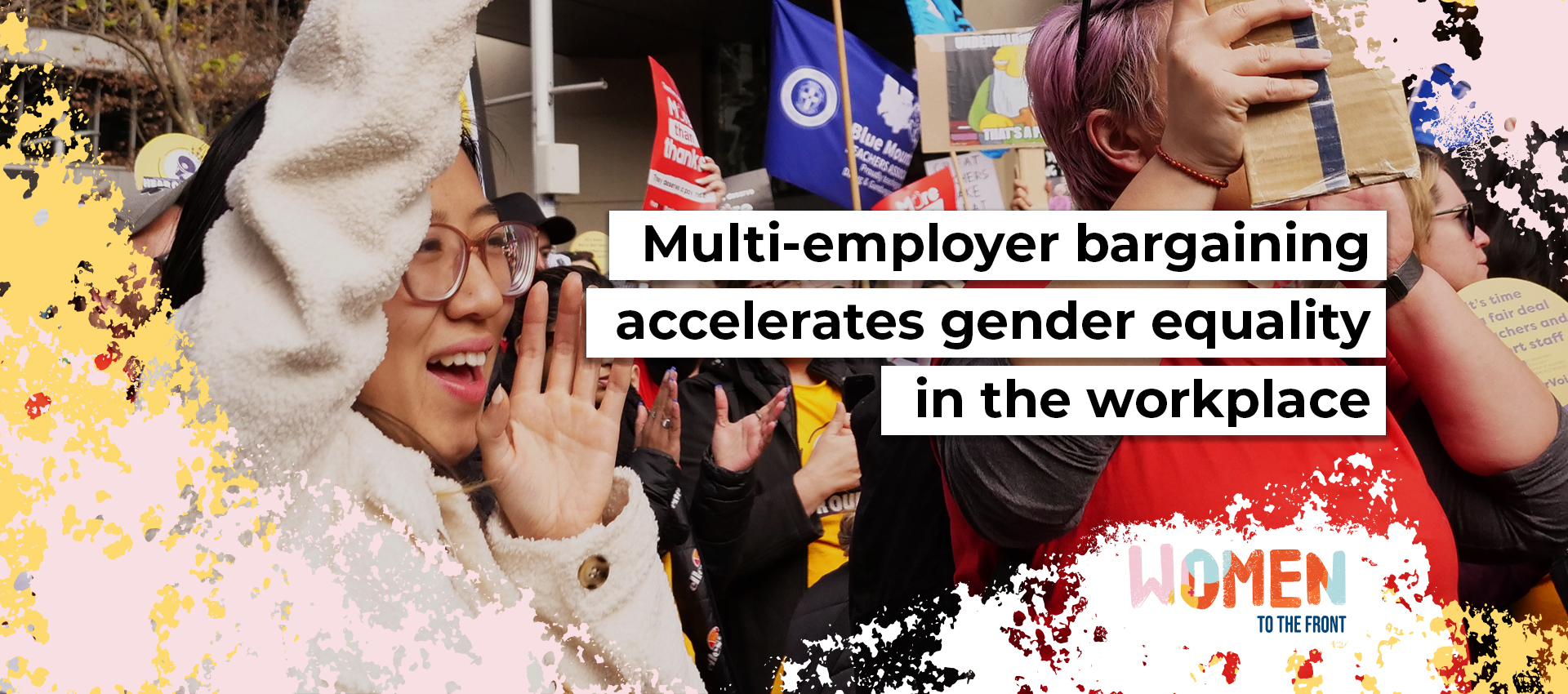 Multi-employer bargaining accelerates gender equality in the workplace