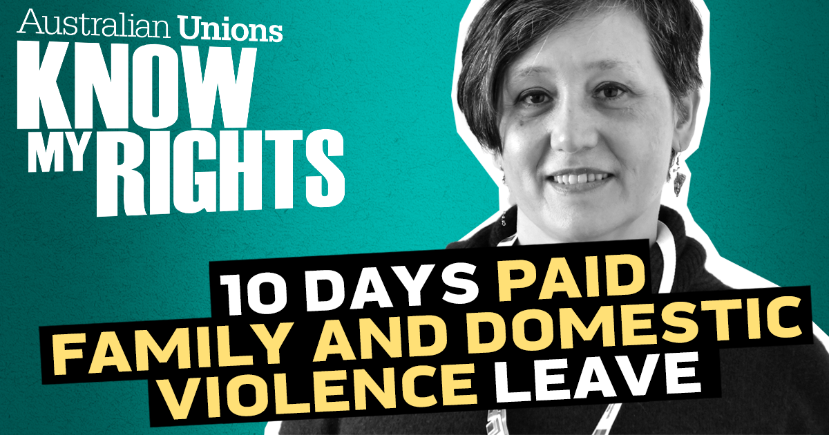 Family and Domestic Violence Leave