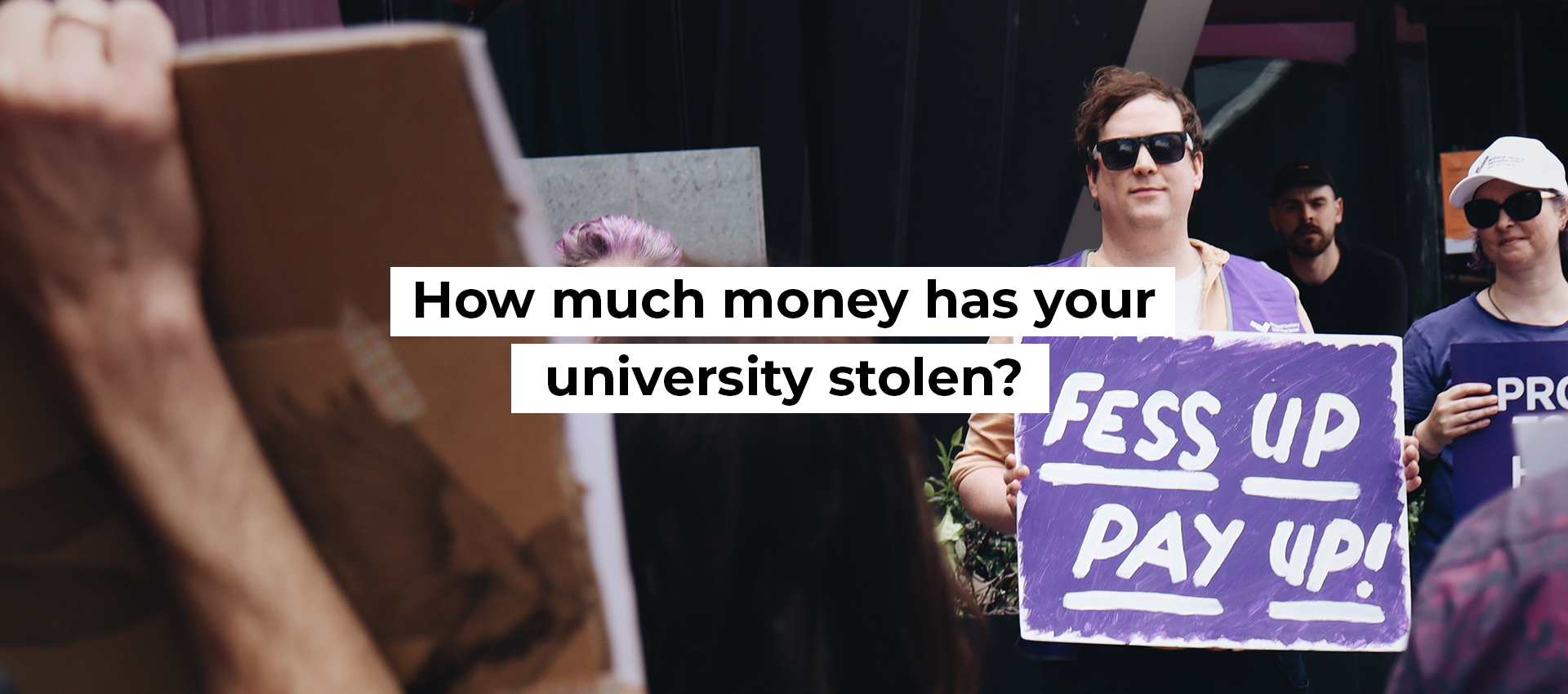 How much money has your university stolen?
