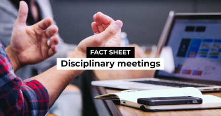 Factsheet Thumbnail: Disciplinary meetings