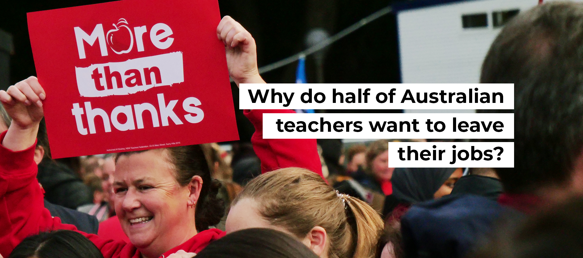 Why do half of Australian teachers want to leave their jobs ...